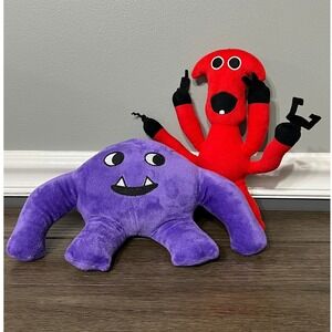 Garten of Banban Plush Lot 9" Josh & Syringeon Monsters Stuffed Toy Bundle
